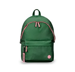 Mochila antartik basic pack con bolsillo para portatil verde 20 l 300x160x420 mm