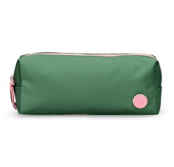 Estuche portatodo antartik basic pack 1 compartimento verde compañero mochila 80x55x210 mm