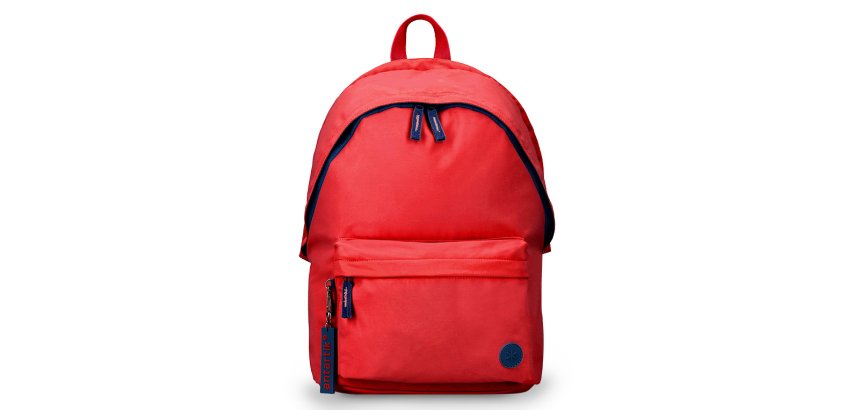 Mochila antartik basic pack con bolsillo para portatil roja 20 l 300x160x420 mm