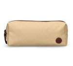 Estuche portatodo antartik basic pack 1 compartimento beige compañero mochila 80x55x210 mm