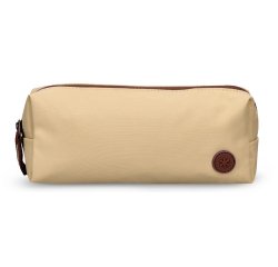 Estuche portatodo antartik basic pack 1 compartimento beige compañero mochila 80x55x210 mm