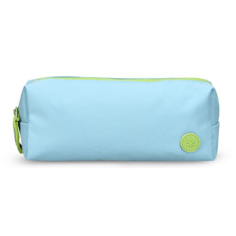 Estuche portatodo antartik basic pack 1 compartimento turquesa compañero mochila 80x55x210 mm