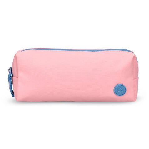 Estuche portatodo antartik 1 compartimento compañero de mochila teens rosa 80 x 55 x 210 mm