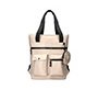 Mochila antartik bolso flip bag con acolchado para portatil 15\" beige 400x120x390 mm