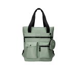 Mochila antartik bolso flip bag con acolchado para portatil 15\" verde 400x120x390 mm