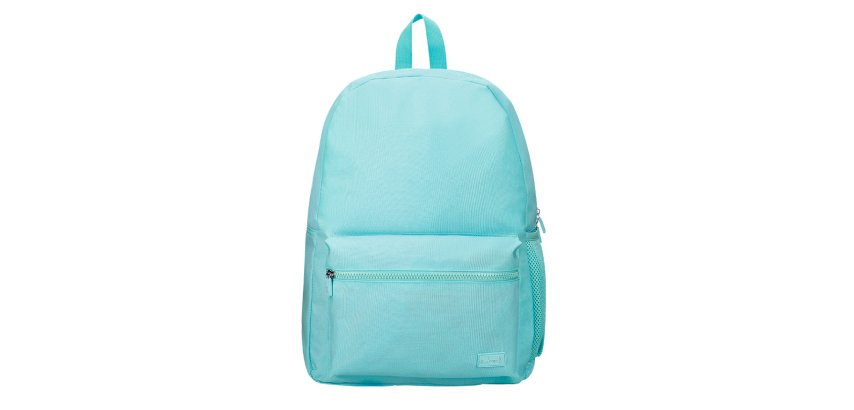 Mochila liderpapel core con compartimento lateral elastico turquesa 15 l 400x125x300 mm