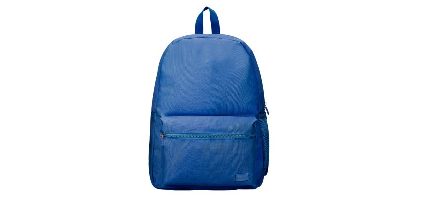 Mochila liderpapel core con compartimento lateral elastico azul marino 15 l 400x125x300 mm