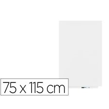 Pizarra blanca rocada skinmatt proyeccion mate lacada magnetica 75x115 cm