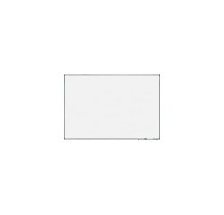 Pizarra blanca rocada lacada magnetica marco aluminio con cantoneras 100x150 cm