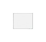 Pizarra blanca rocada lacada magnetica marco aluminio con cantoneras 120x150 cm