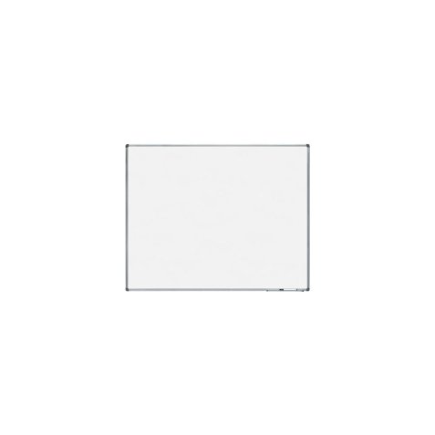 Pizarra blanca rocada lacada magnetica marco aluminio con cantoneras 120x150 cm