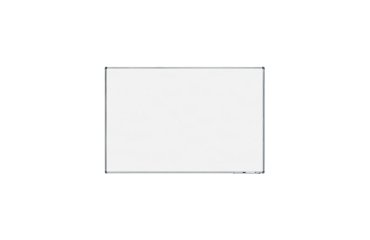 Pizarra blanca rocada lacada magnetica marco aluminio con cantoneras 120x180 cm