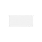 Pizarra blanca rocada lacada magnetica marco aluminio con cantoneras 100x200 cm