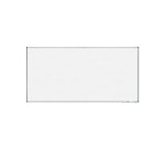 Pizarra blanca rocada lacada magnetica marco aluminio con cantoneras 120x240 cm
