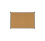 Pizarra corcho rocada marco aluminio con cantoneras 60x90 cm