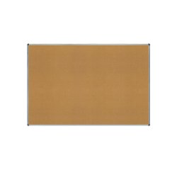 Pizarra corcho rocada marco aluminio con cantoneras 120x180 cm