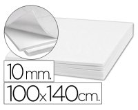 Carton pluma liderpapel blanco doble cara 100x140cm espesor 10 mm