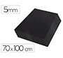 Carton pluma liderpapel negro doble cara 70x100cm espesor 5 mm