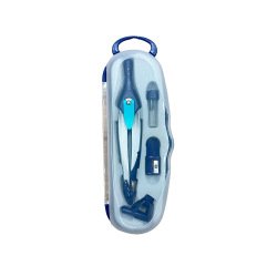 Compas liderpapel lock device con adaptador universal y tubo de minas color azul oscuro