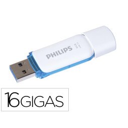 Memoria usb philips flash usb 3.0 16gb snow blue