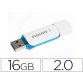 Memoria usb philips flash usb 2.0 16gb snow blue