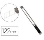 Cuter q-connect metalico estrecho cuchilla ceramica 9 mm xd-c18 con clip blister 1 unidad