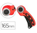 Cuter q-connect rotatorio medidas 22x56x165 mm cuchilla circular 45 mm xd-38 blister 1 unidad