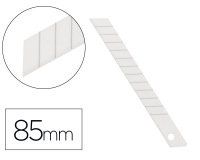 Repuesto cuter q-connect metalico estrecho para modelo kf14388 cuchilla ceramica 9 mm blister 6 unidades
