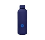 Botella portaliquidos antartik isotermica acero inoxidable libre de bpa color azul 500 ml