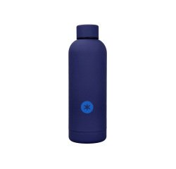 Botella portaliquidos antartik isotermica acero inoxidable libre de bpa color azul 500 ml