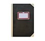 Libro cartone cosido fernandes flecha din a6+ liso 100 hojas 100 gr negro