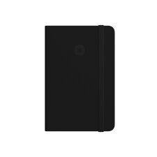 Cuaderno con gomilla antartik notes tapa dura a4 hojas lisas negro 100 hojas 80 gr fsc