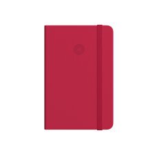 Cuaderno con gomilla antartik notes tapa dura a4 hojas lisas rojo 100 hojas 80 gr fsc