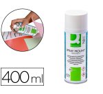 Pegamento q-connect spray mount adhesivo permanente bote de 400 ml