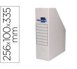 Revistero liderpapel ecouse carton 100% reciclado color blanco 256x100x335 mm