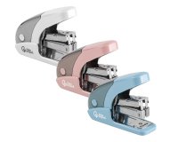 Grapadora liderpapel micro con regalo de caja de 1000 grapas 24/6 26/6 capacidad 20 hojas