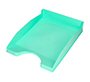Bandeja sobremesa plastico q-connect verde menta opaco 240x70x340 mm