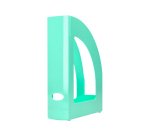 Revistero plastico q-connect color menta 320x250x80 mm