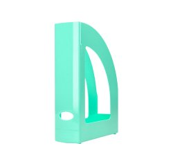 Revistero plastico q-connect color menta 320x250x80 mm