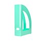 Revistero plastico q-connect color menta 320x250x80 mm