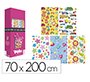 Papel de regalo basika infantil rollo ancho 70 cm longitud 2 m diseños surtidos gramaje 60 g