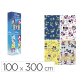 Papel de regalo basika disney rollo ancho 100 cm longitud 3 mt diseños surtidos gramaje 50 gr