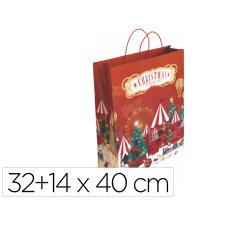 Bolsa para regalo basika nv2301 l 32+14x40 cm