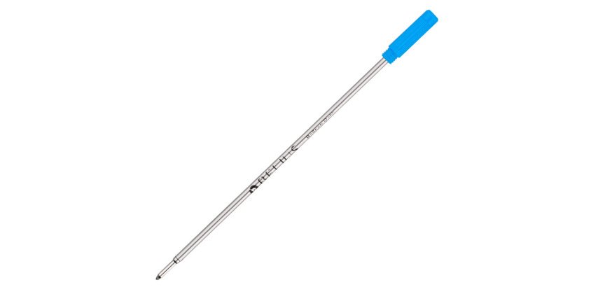 Recambio boligrafo belius con rosca azul caja 3 unidades