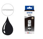 Tinta epson ecotank 103 l3110/3150/3151/5190 negro botella de 65 ml