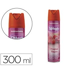 Ambientador spray splash aroma frutos rojos bote de 300 ml