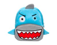 Mochila preescolar liderpapel peluche infantil tiburon 260x100x240 mm