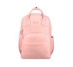 Mochila antartik glow bags con acolchado para portatil 15\" rosa 25 l 440x150x310 mm