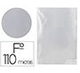 Carpeta q-connect dossier uñero plastico folio transparente 110 micras