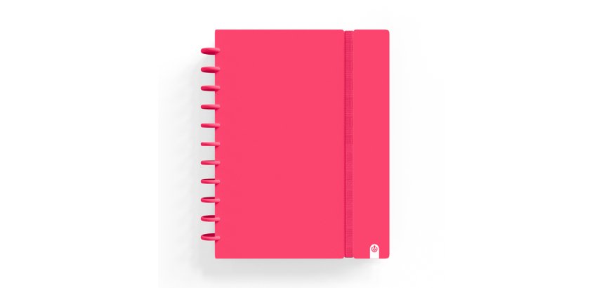 Cuaderno carchivo ingeniox foam a4 80h cuadricula rojo